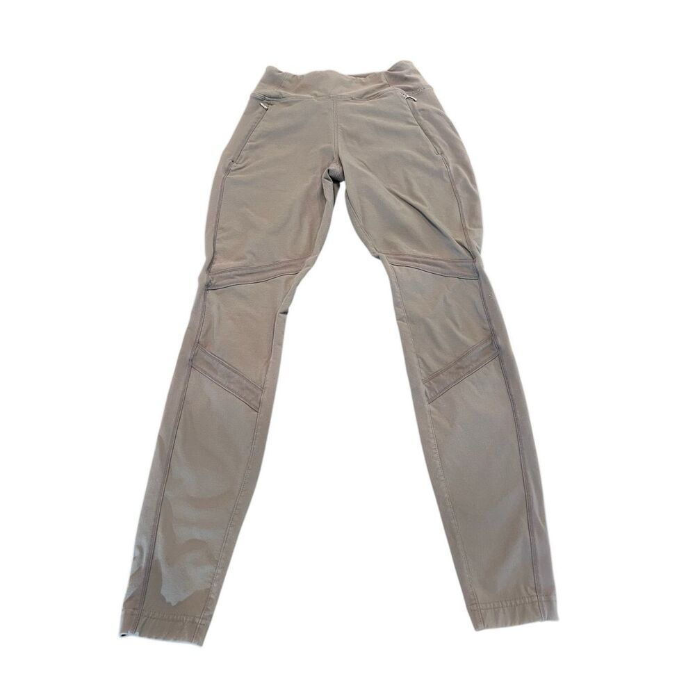 Athleta Women's Highline Hybrid Summiter Zip Pocket Tight Leggings Gray Size 2